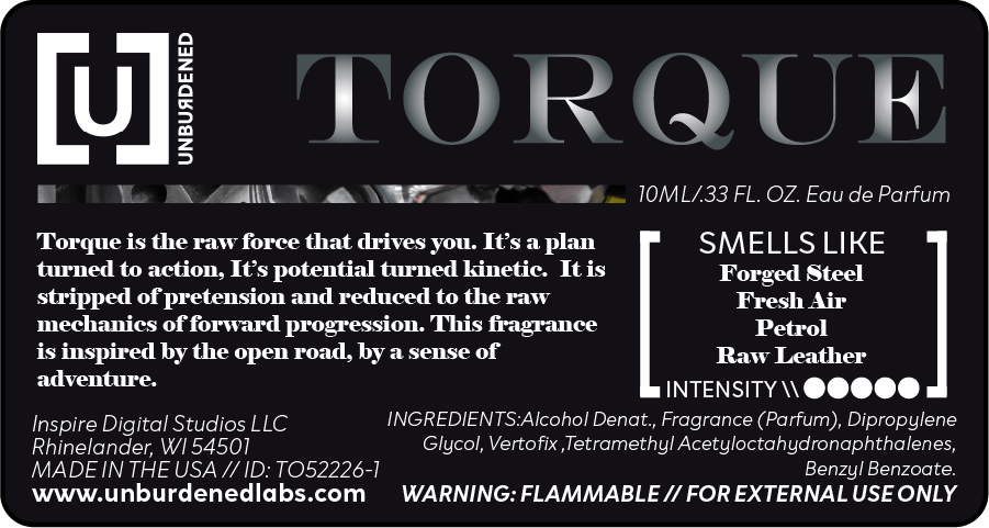 PNG Torque 10ML Label
